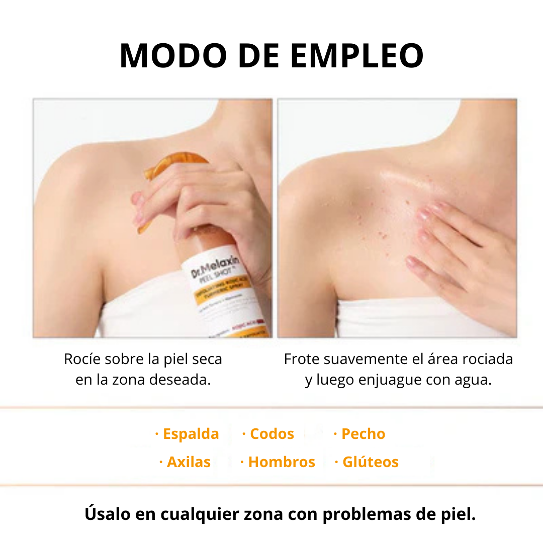 Spray de ácido Kójico y Cúrcuma