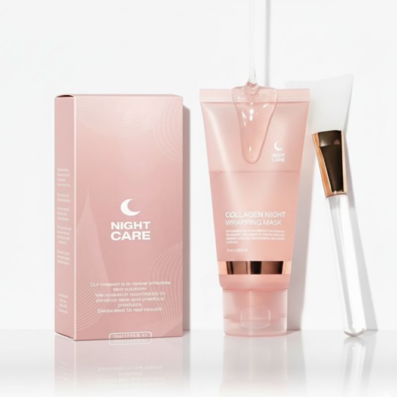 Mascarilla colágeno de noche + ¡Aplicador Gratis!