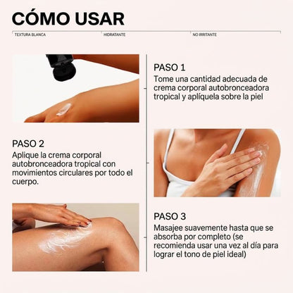 Loción Autobronceadora Tropical