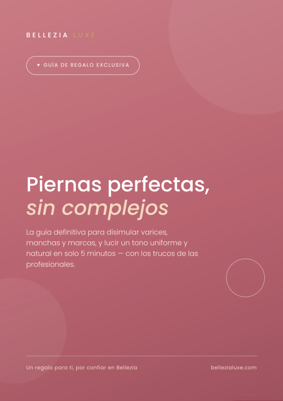 Guía Piernas perfectas sin complejos