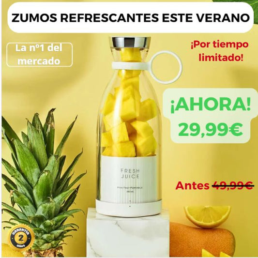 Batidora FreshJuice + Ebook recetas batidos ¡Regalo!