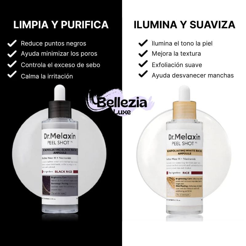 Dr.Melaxin Dúo facial de arroz