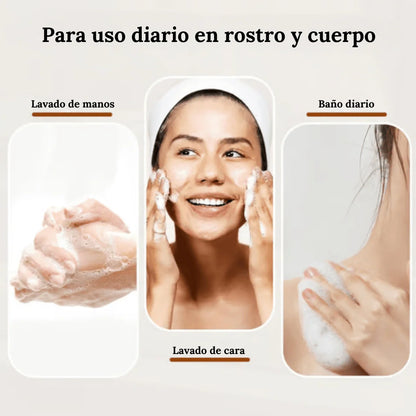 Jabón de Ácido Kójico de Limón y Cúrcuma