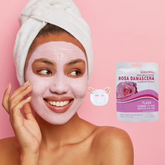 Mascarilla facial Rosa Damascena