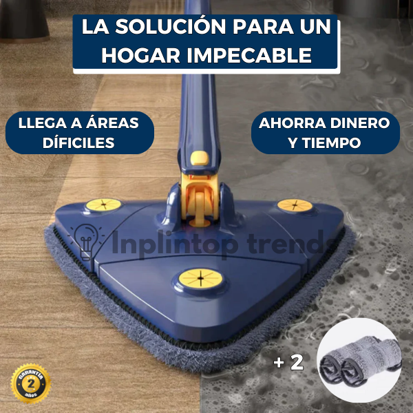 La solucion para un hogar impecable. La mopa magica con dos recambios de microfibras gratis