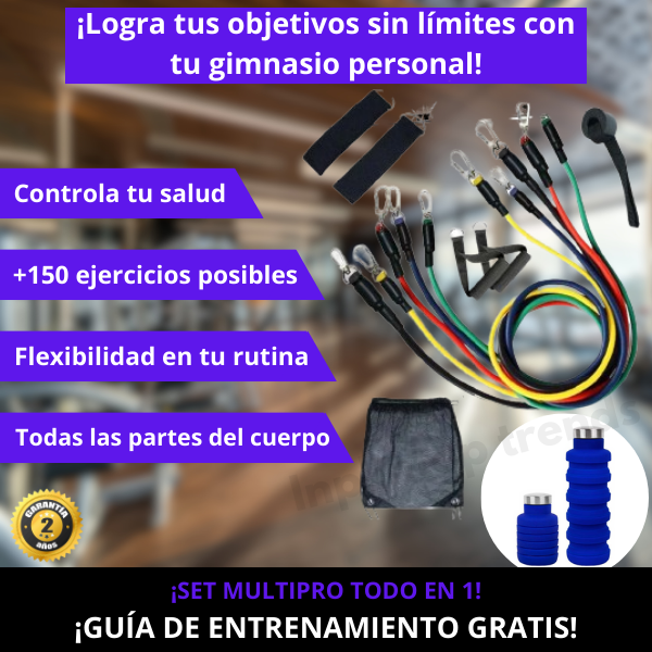 Set bandas Multi Pro + Bolsa ¡Regalo!