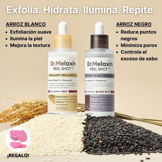 Melaxin Dúo facial de arroz