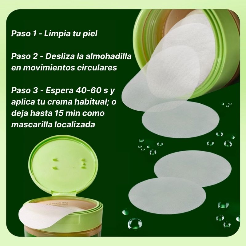Almohadillas rejuvenecedoras coreanas