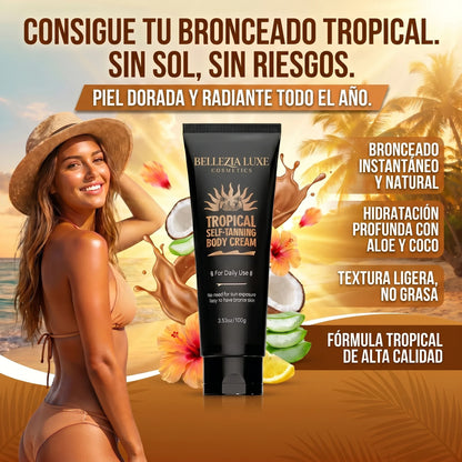 Loción Autobronceadora Tropical