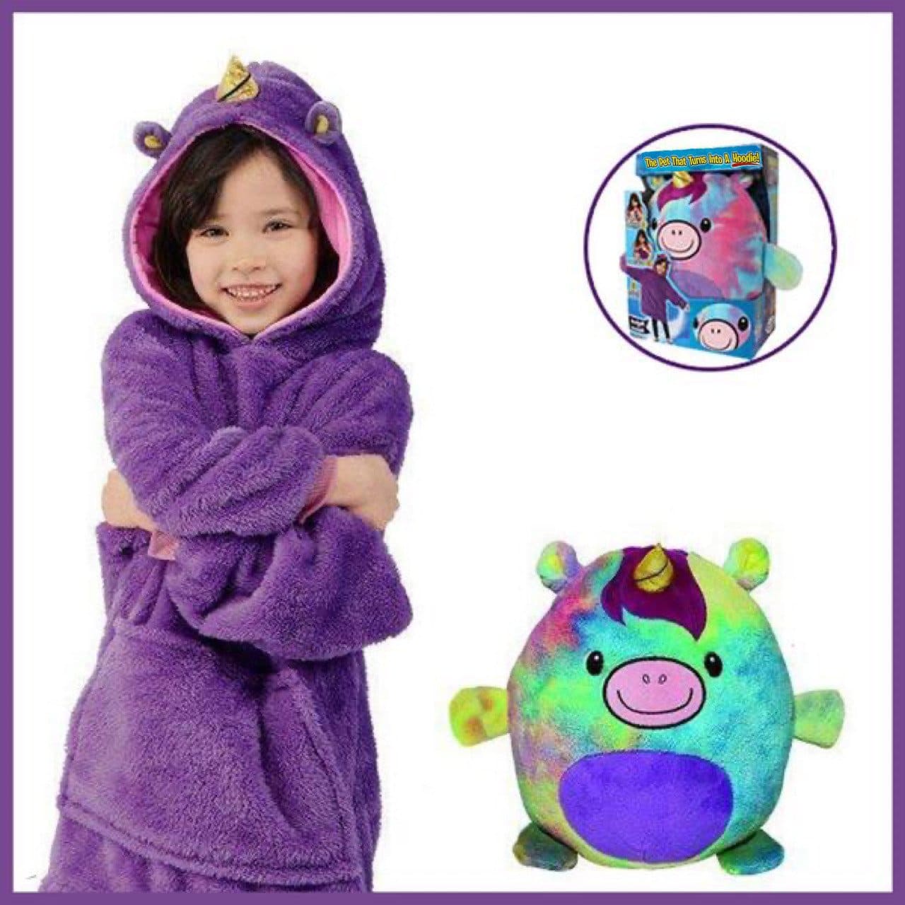 Peluche reversible a sudadera