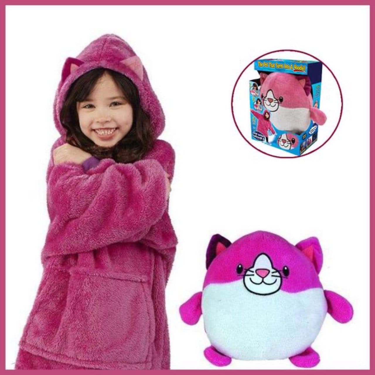 Peluche reversible a sudadera