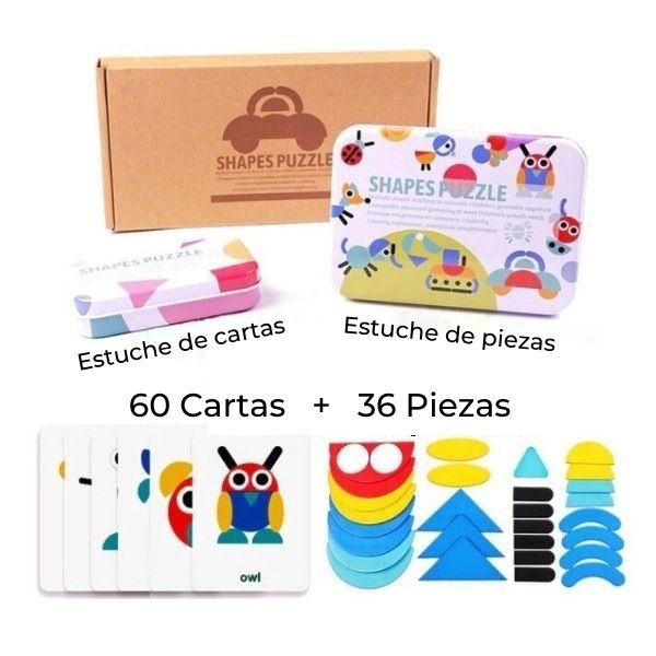 pack 60 cartas y 36 piezas
