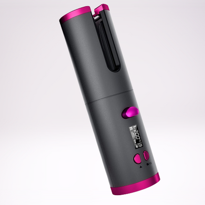 Rizador de pelo automático e inalámbrico