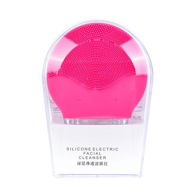 Cepillo de Limpieza Facial Ultrasónico