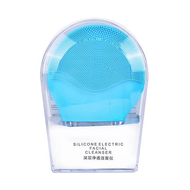 Cepillo de Limpieza Facial Ultrasónico
